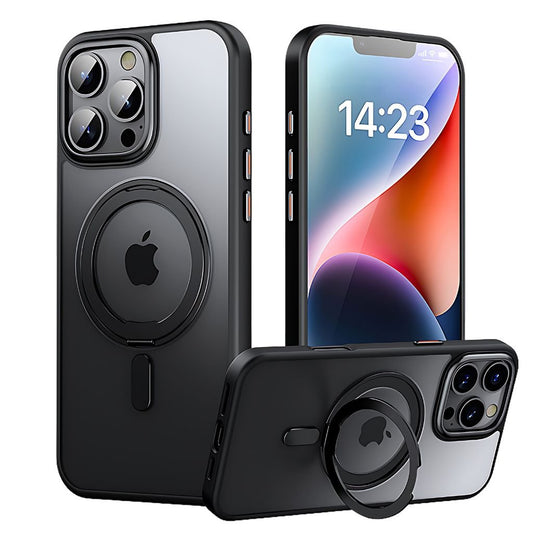 Magnetic Case with Kickstand for iPhone - MoodPeach
