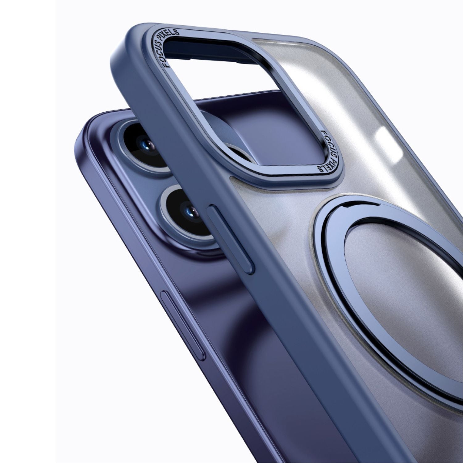 Magnetic Case with Kickstand for iPhone - MoodPeach