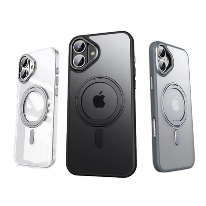 Magnetic Case with Kickstand for iPhone - MoodPeach