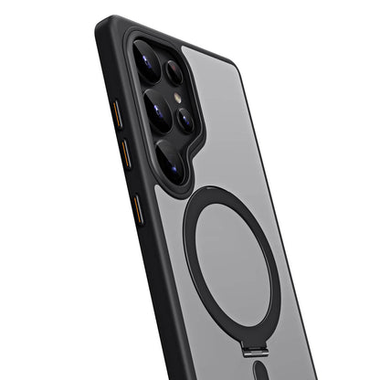 Magnetic Case with Kickstand for Samsung - MoodPeach