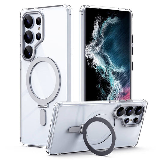 Magnetic Case with Kickstand for Samsung - MoodPeach