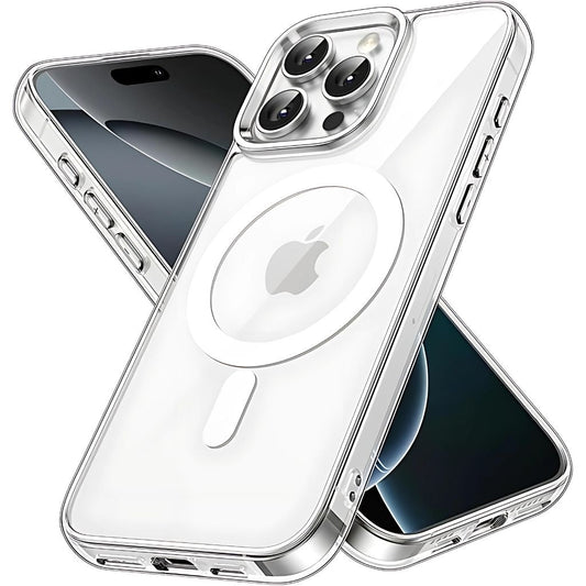 Magnetic Clear Case for iPhone - MoodPeach