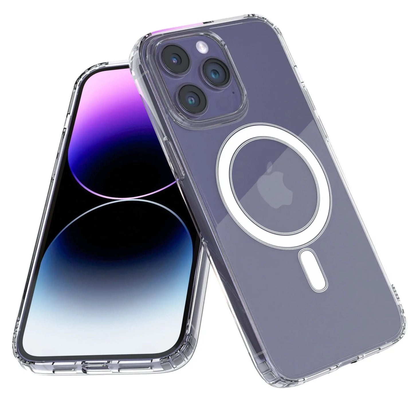 Magnetic Clear Case for iPhone - MoodPeach