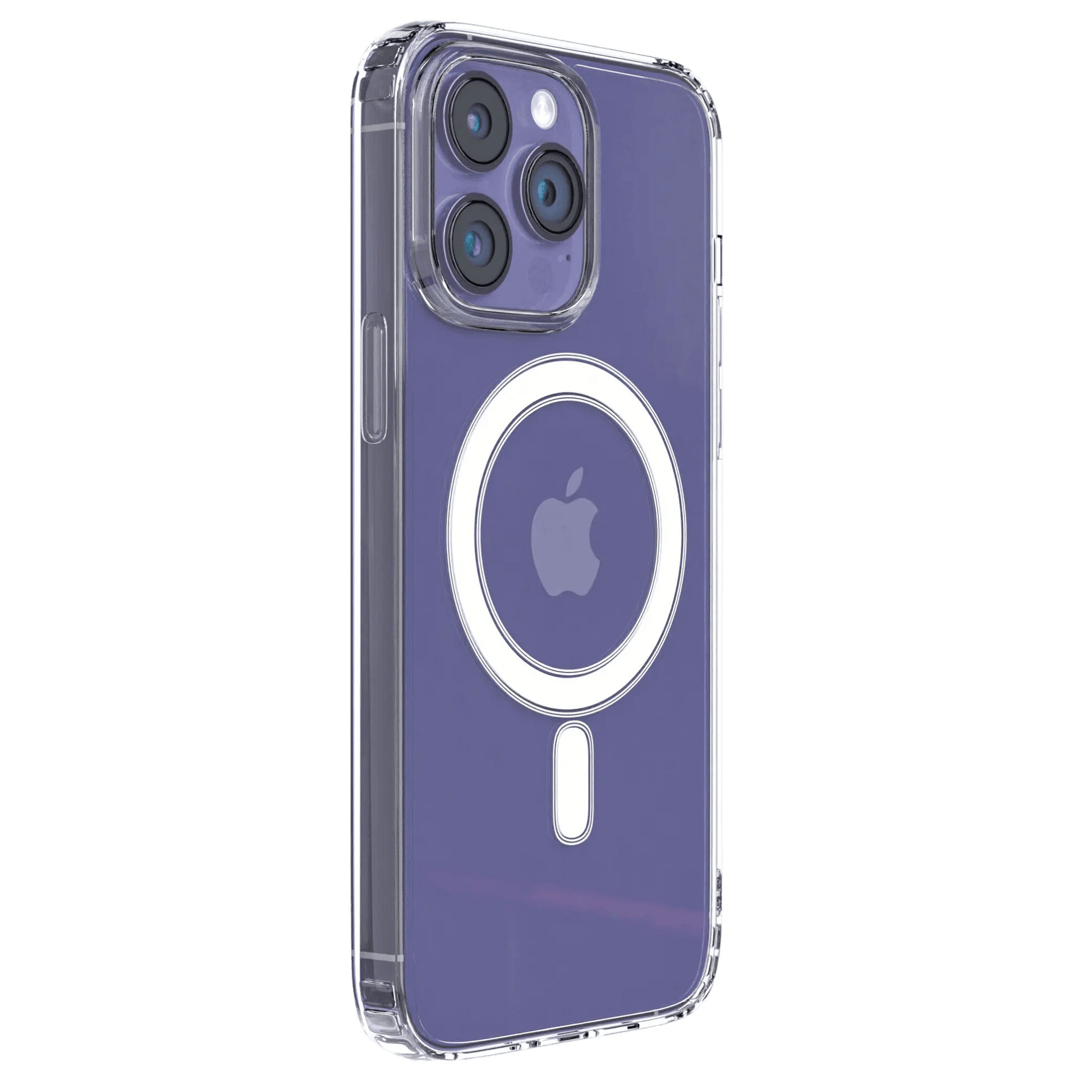 Magnetic Clear Case for iPhone - MoodPeach