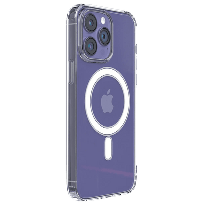 Magnetic Clear Case for iPhone - MoodPeach