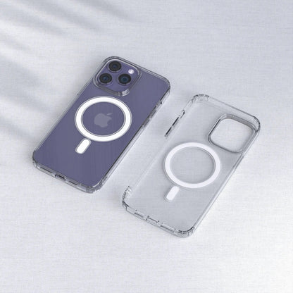 Magnetic Clear Case for iPhone - MoodPeach