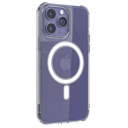 Magnetic Clear Case for iPhone - MoodPeach