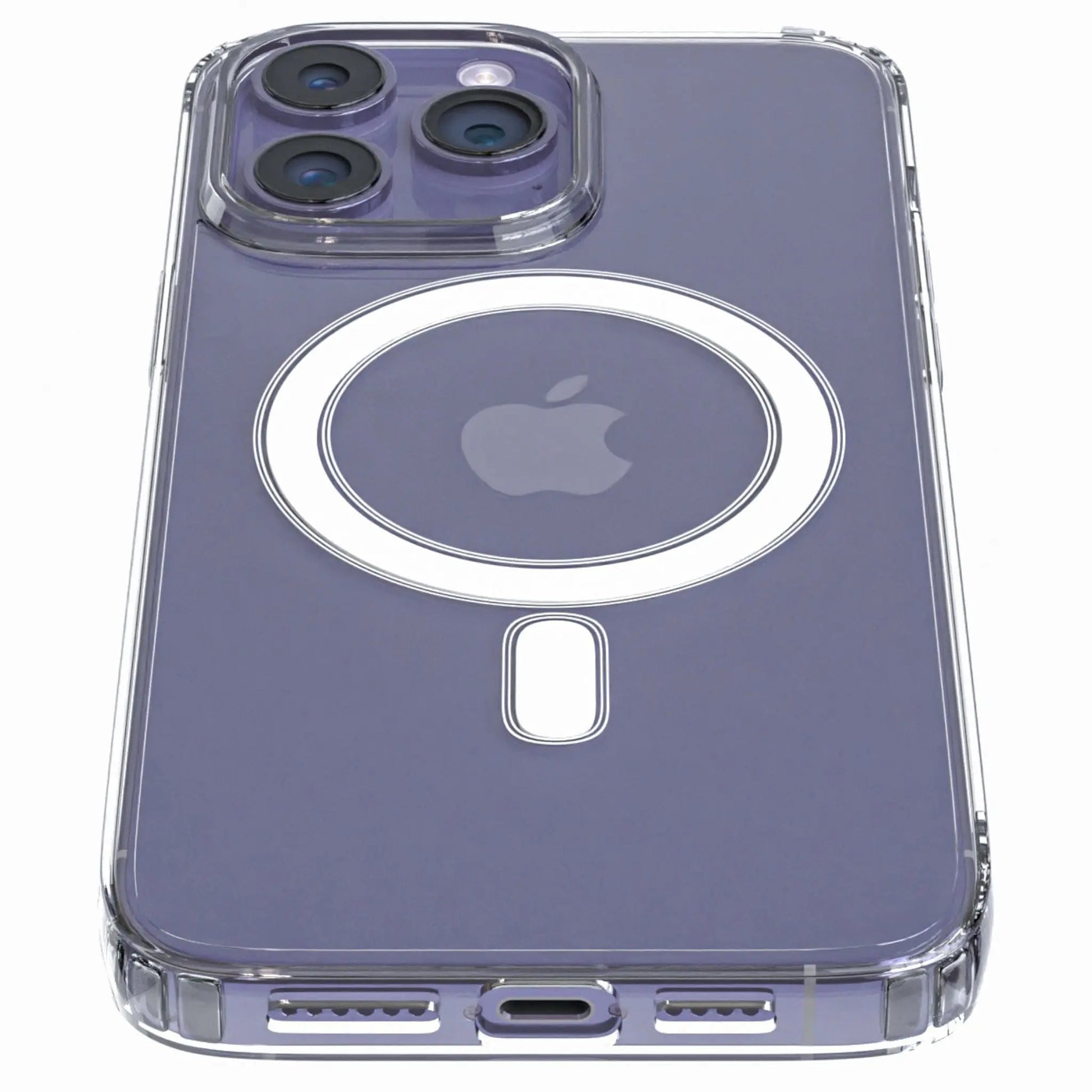 Magnetic Clear Case for iPhone - MoodPeach