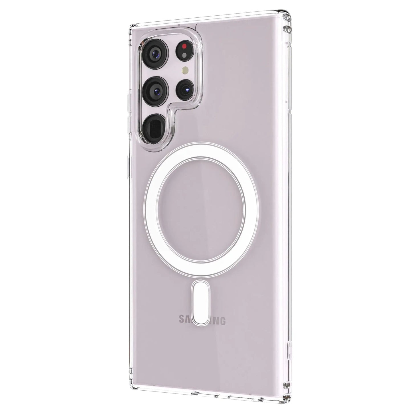 Magnetic Clear Case for Samsung - MoodPeach