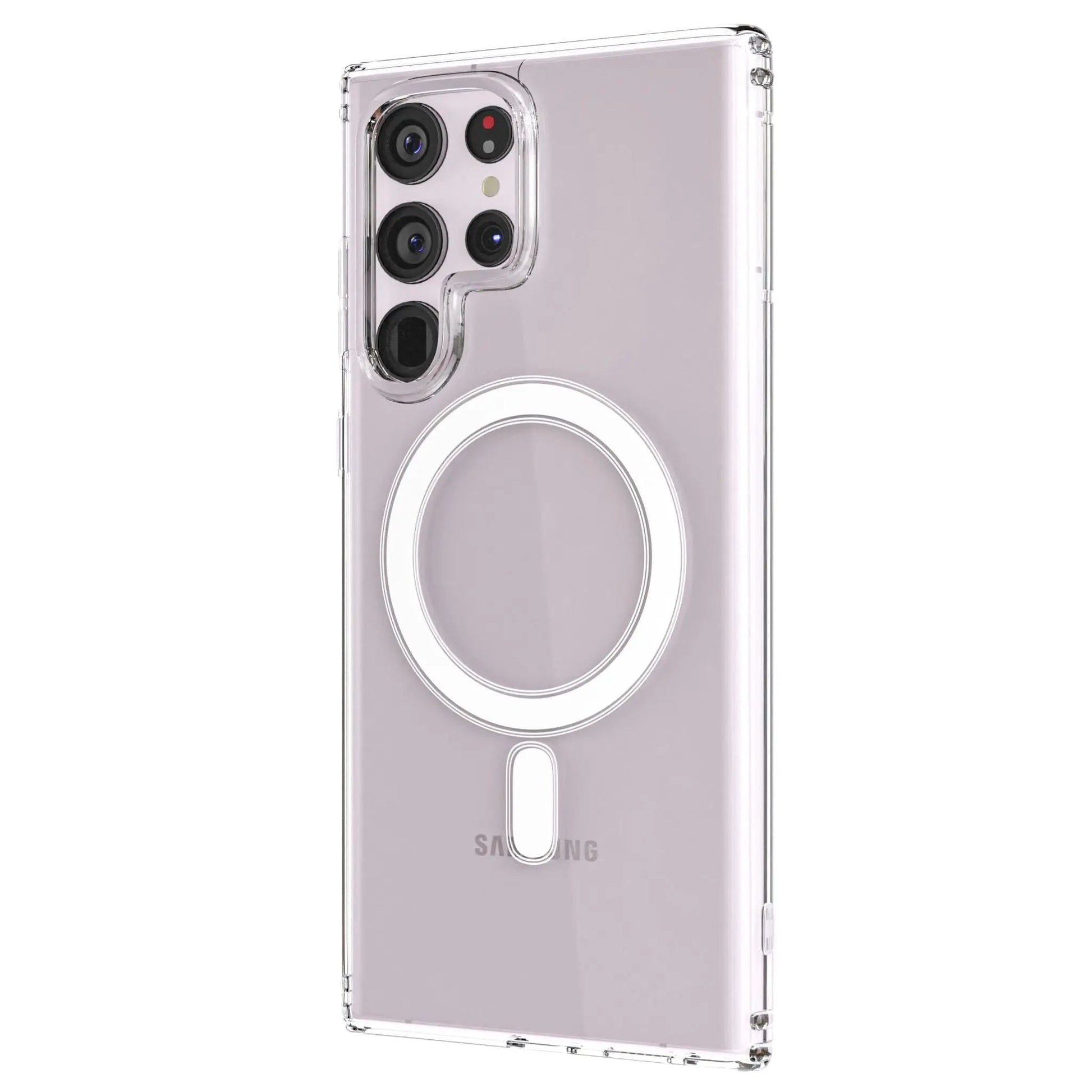 Magnetic Clear Case for Samsung - MoodPeach