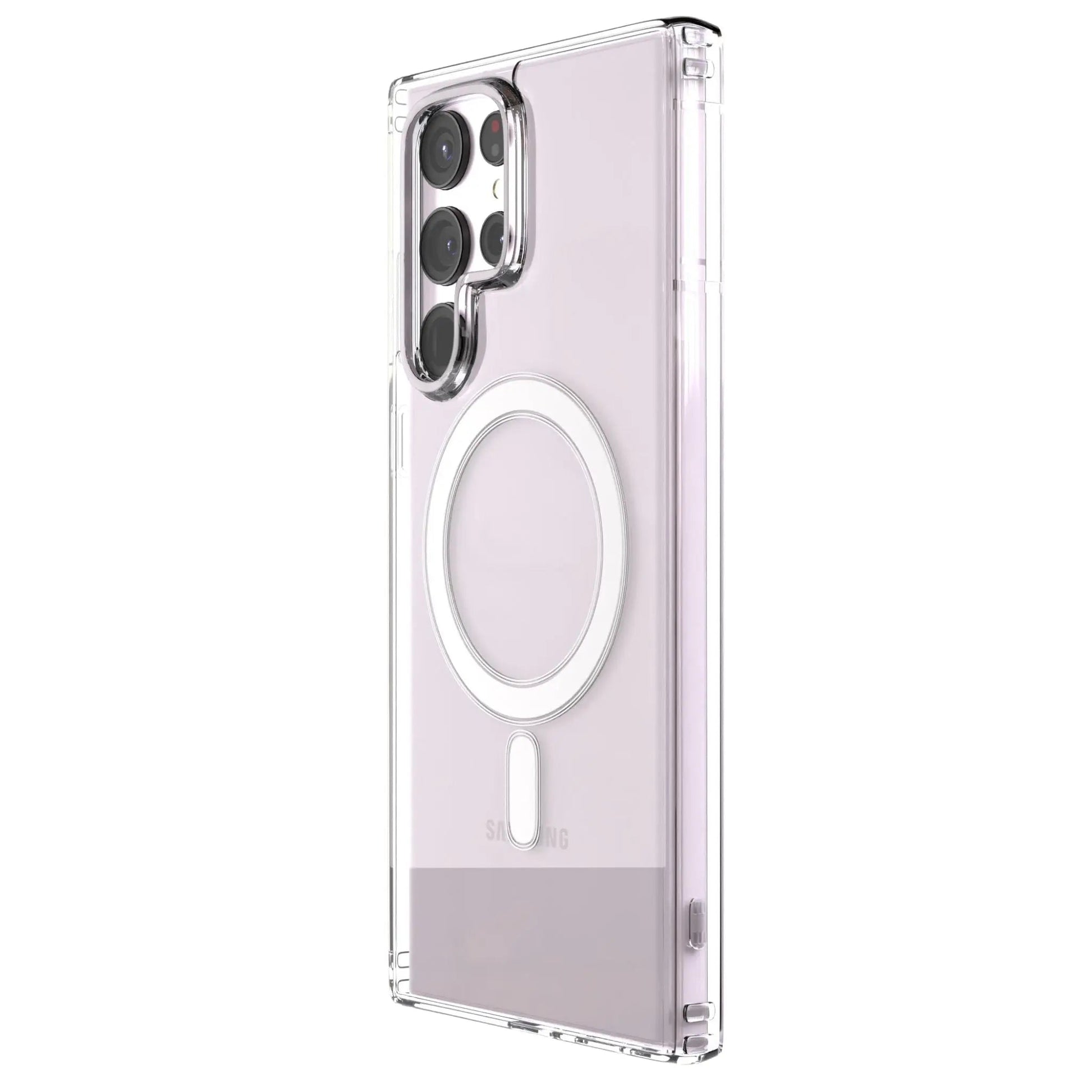 Magnetic Clear Case for Samsung - MoodPeach