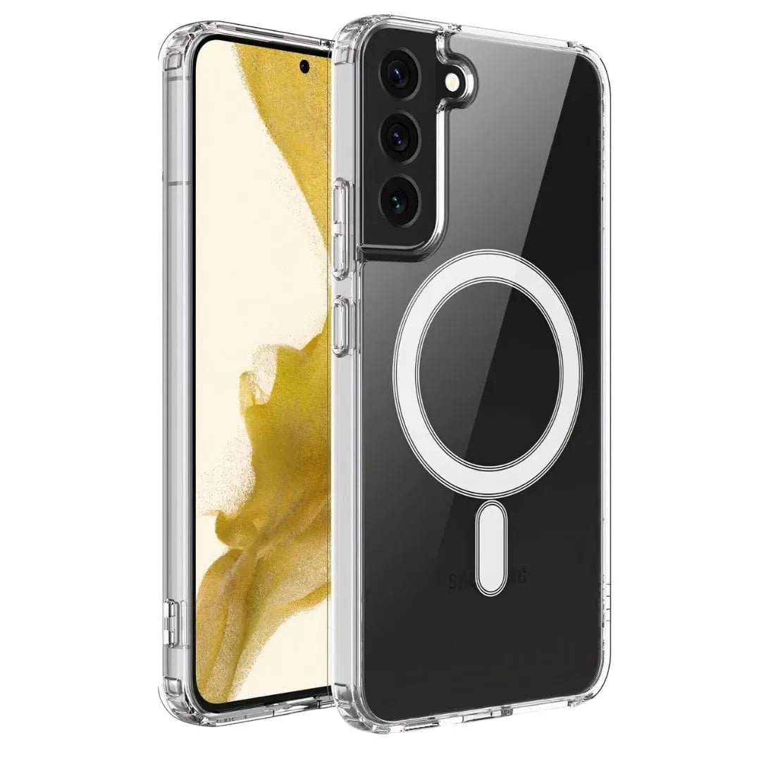 Magnetic Clear Case for Samsung - MoodPeach