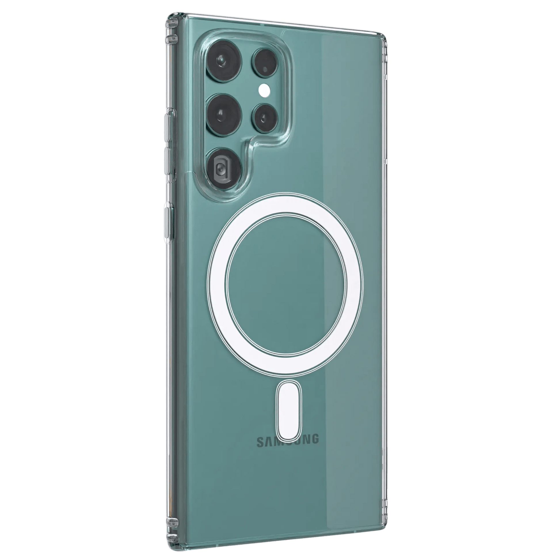 Magnetic Clear Case for Samsung - MoodPeach