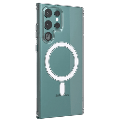 Magnetic Clear Case for Samsung - MoodPeach