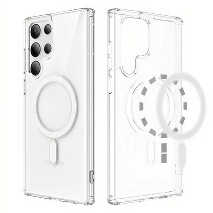 Magnetic Clear Case for Samsung - MoodPeach