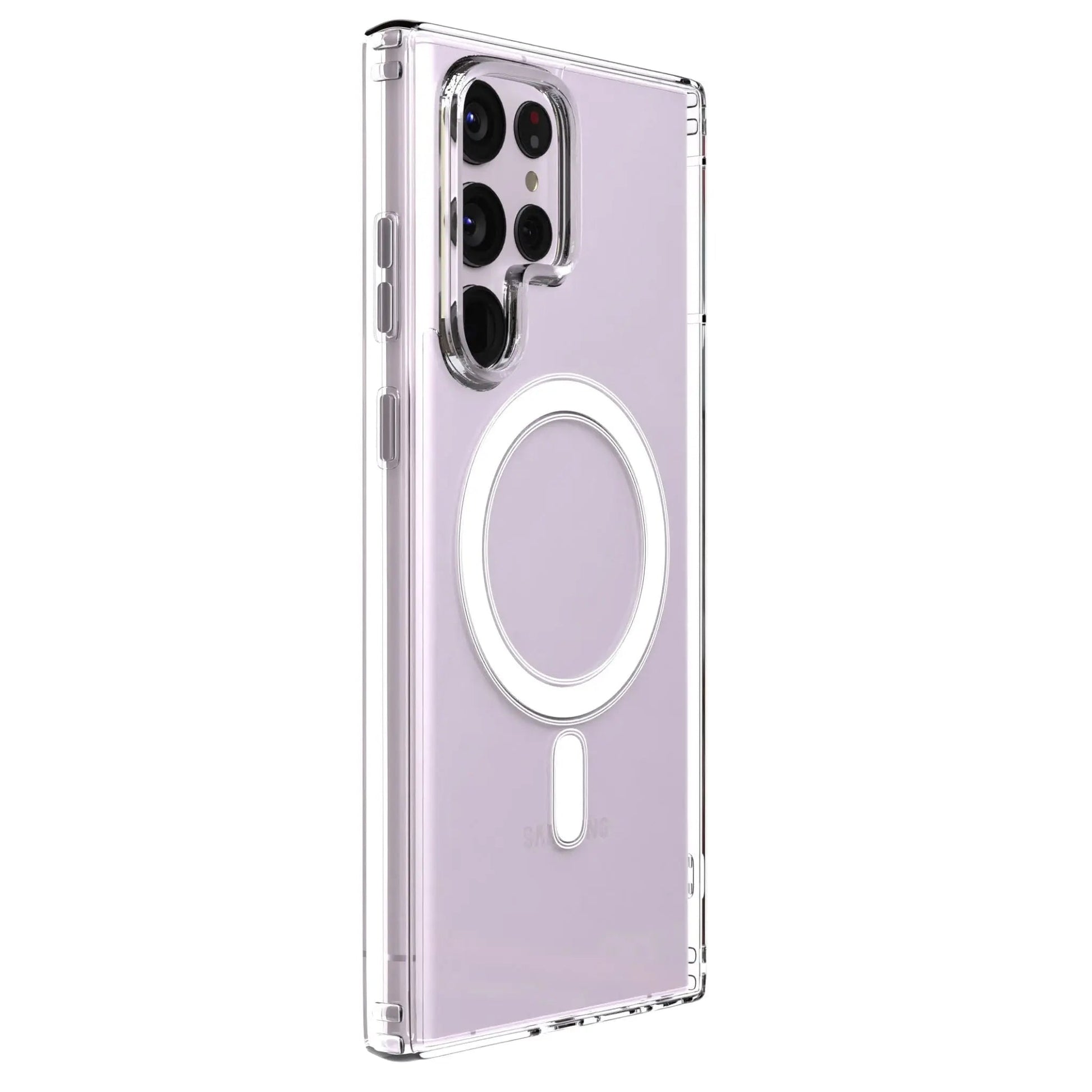 Magnetic Clear Case for Samsung - MoodPeach