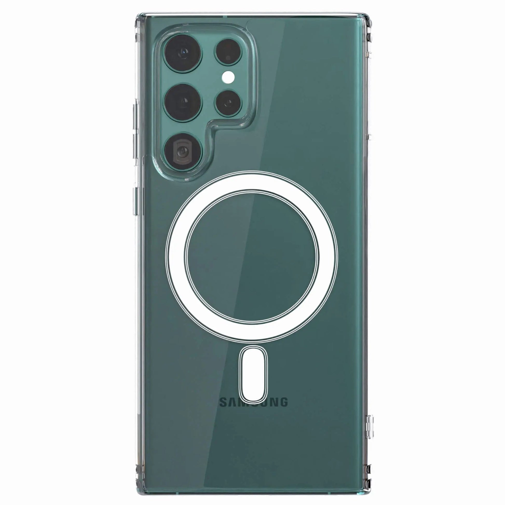 Magnetic Clear Case for Samsung - MoodPeach
