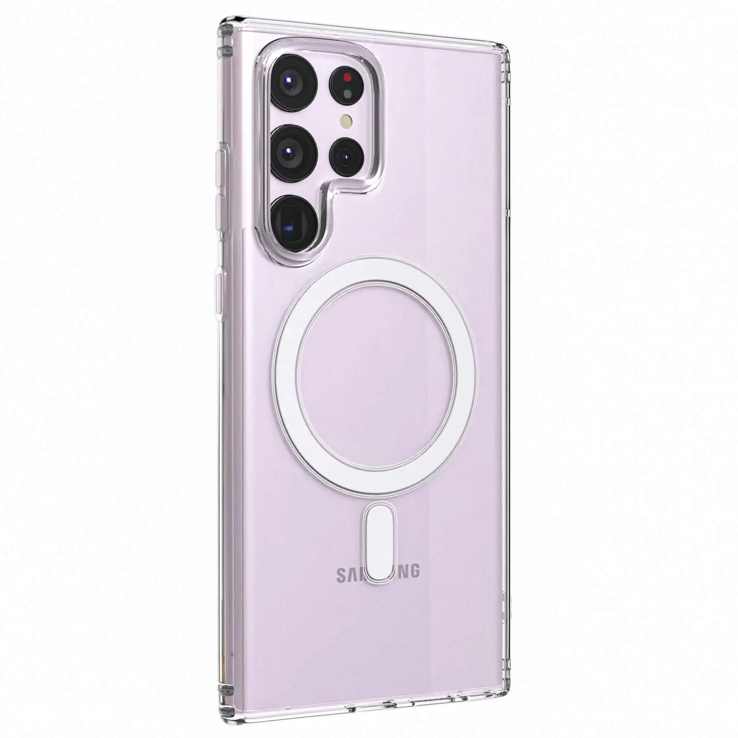 Magnetic Clear Case for Samsung - MoodPeach