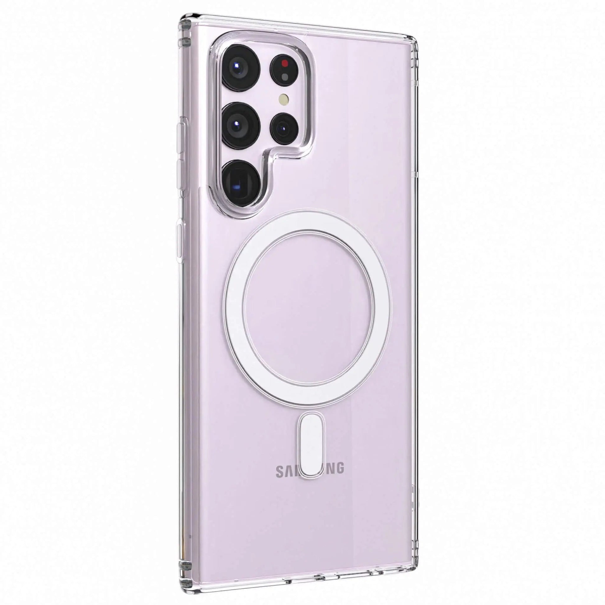 Magnetic Clear Case for Samsung - MoodPeach