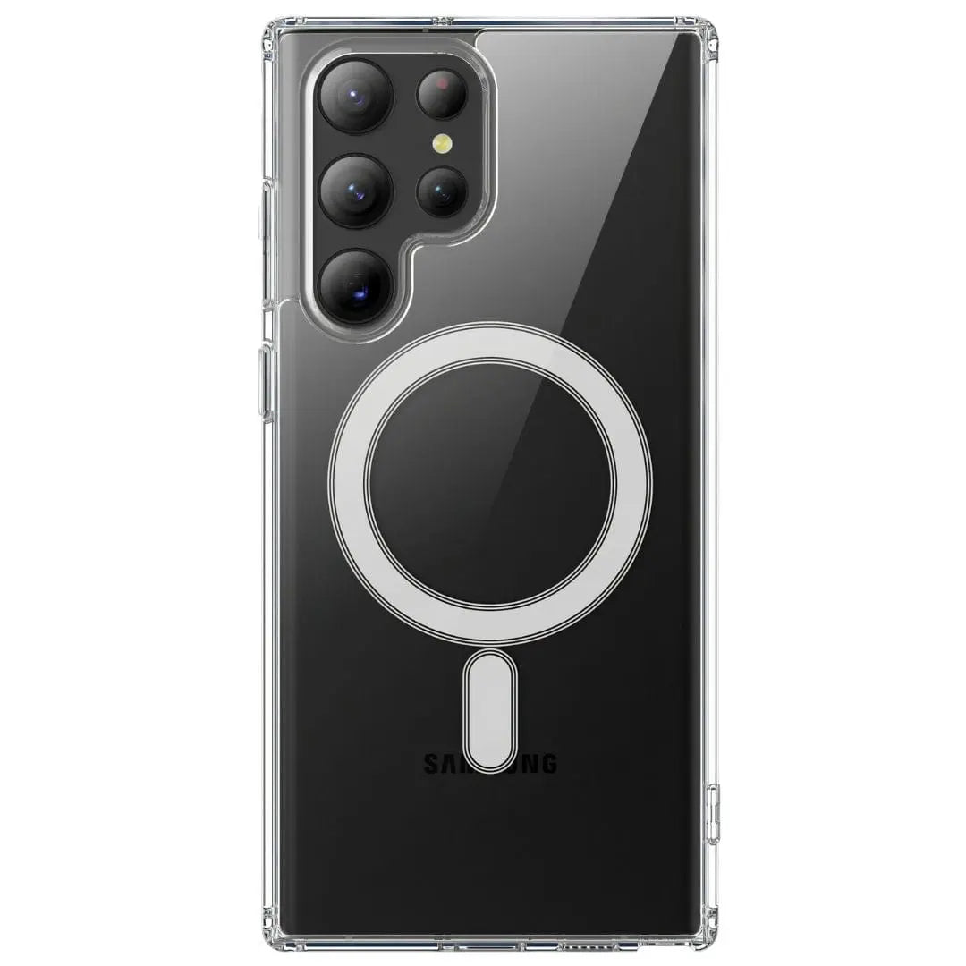Magnetic Clear Case for Samsung - MoodPeach