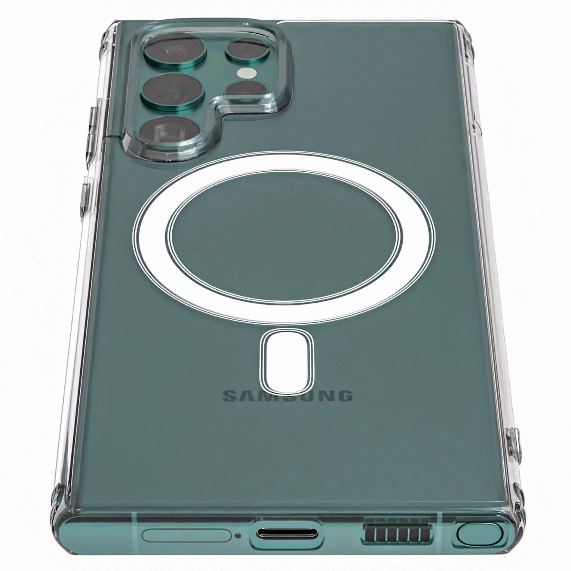 Magnetic Clear Case for Samsung - MoodPeach
