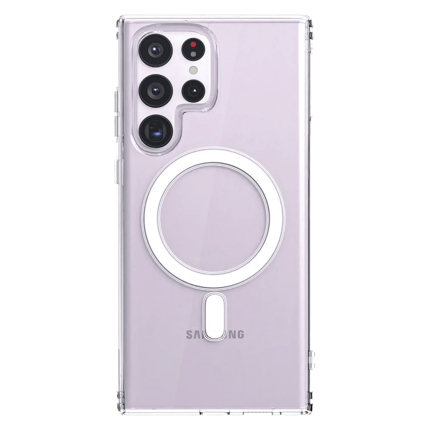 Magnetic Clear Case for Samsung - MoodPeach