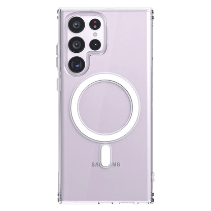 Magnetic Clear Case for Samsung - MoodPeach
