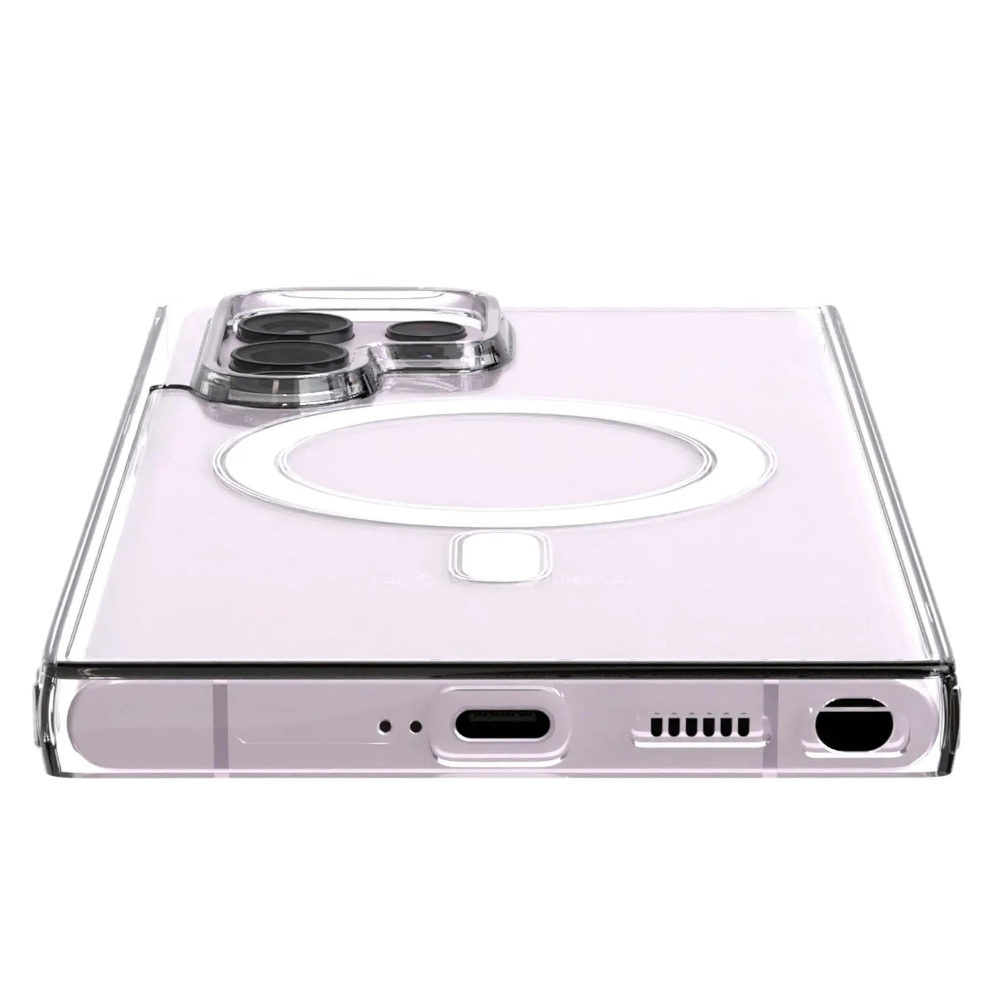 Magnetic Clear Case for Samsung - MoodPeach