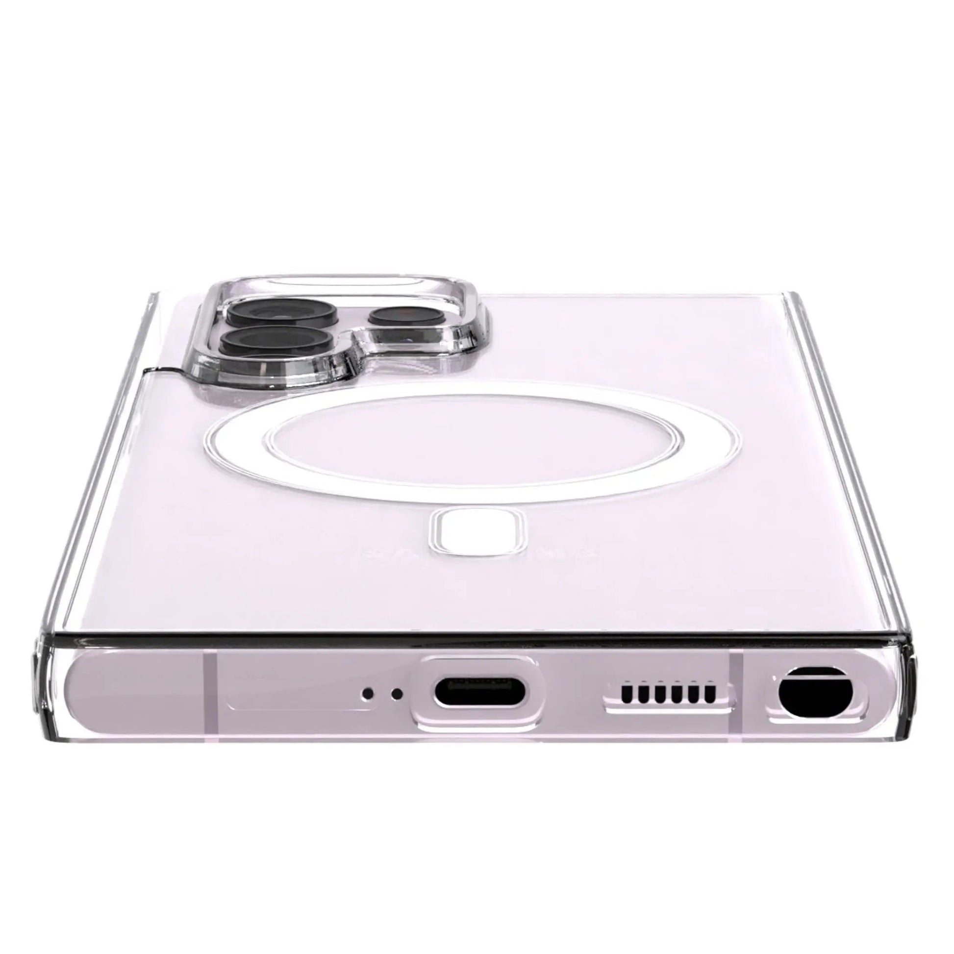 Magnetic Clear Case for Samsung - MoodPeach