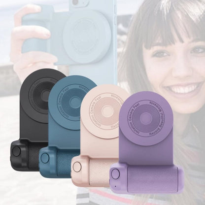 Magnetic Holder with Camera Snap & PowerBank - MoodPeach