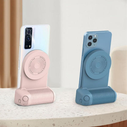 Magnetic Holder with Camera Snap & PowerBank - MoodPeach