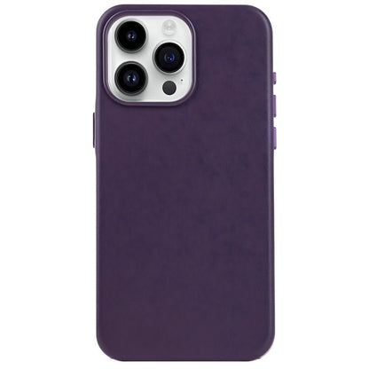 Magnetic Leather Case for iPhone - MoodPeach