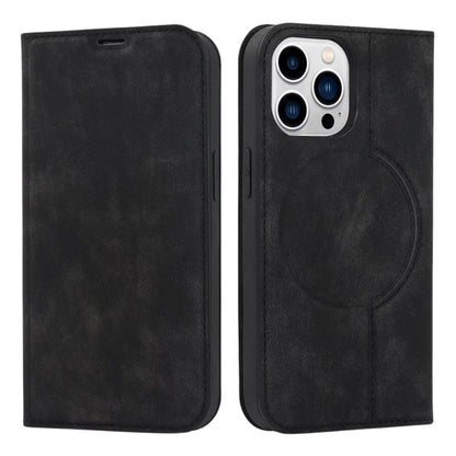 Magnetic Leather Case with Wallet for iPhone - MoodPeach