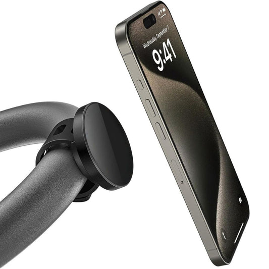 Magnetic Phone Mount for Gym, Bikes, Strollers, and Magnetic Surfaces - MoodPeach