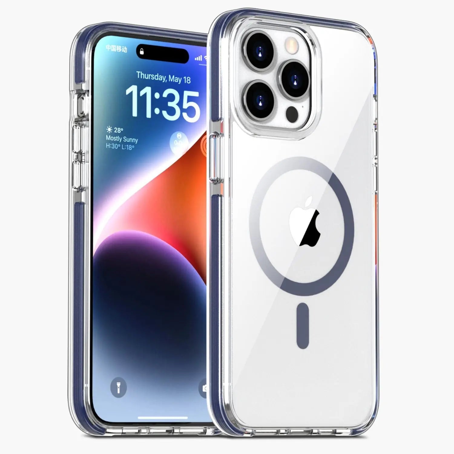 Magnetic Prism Case for iPhone - MoodPeach