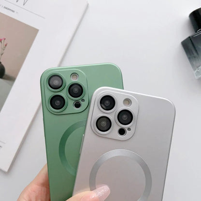 Magnetic Silicone Case for iPhone - MoodPeach