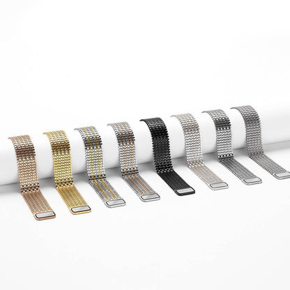 Magnetic Stainless Steel Mesh Band for Apple Watch - MoodPeach