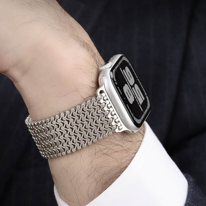 Magnetic Stainless Steel Mesh Band for Apple Watch - MoodPeach