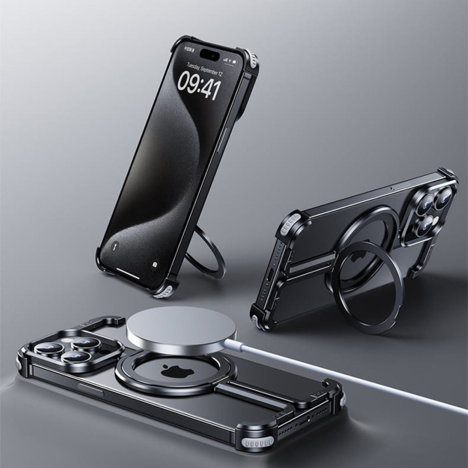 Minimal Magnetic Case for iPhone - MoodPeach