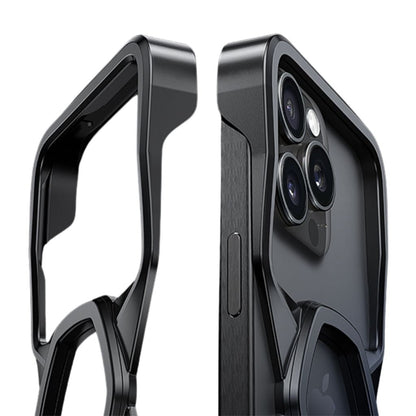 Minimal Magnetic Hexagon Case for iPhone - MoodPeach
