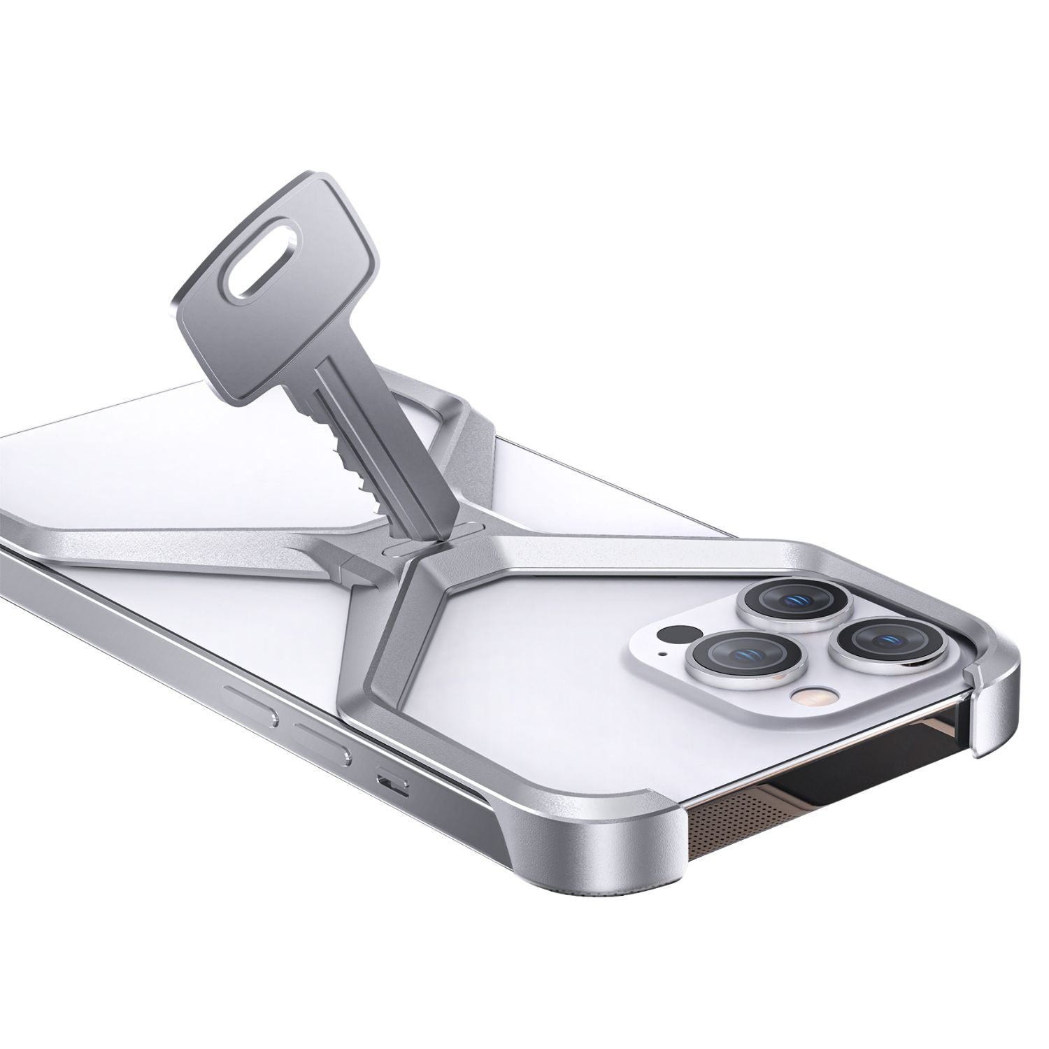 Minimal X Case for iPhone - MoodPeach