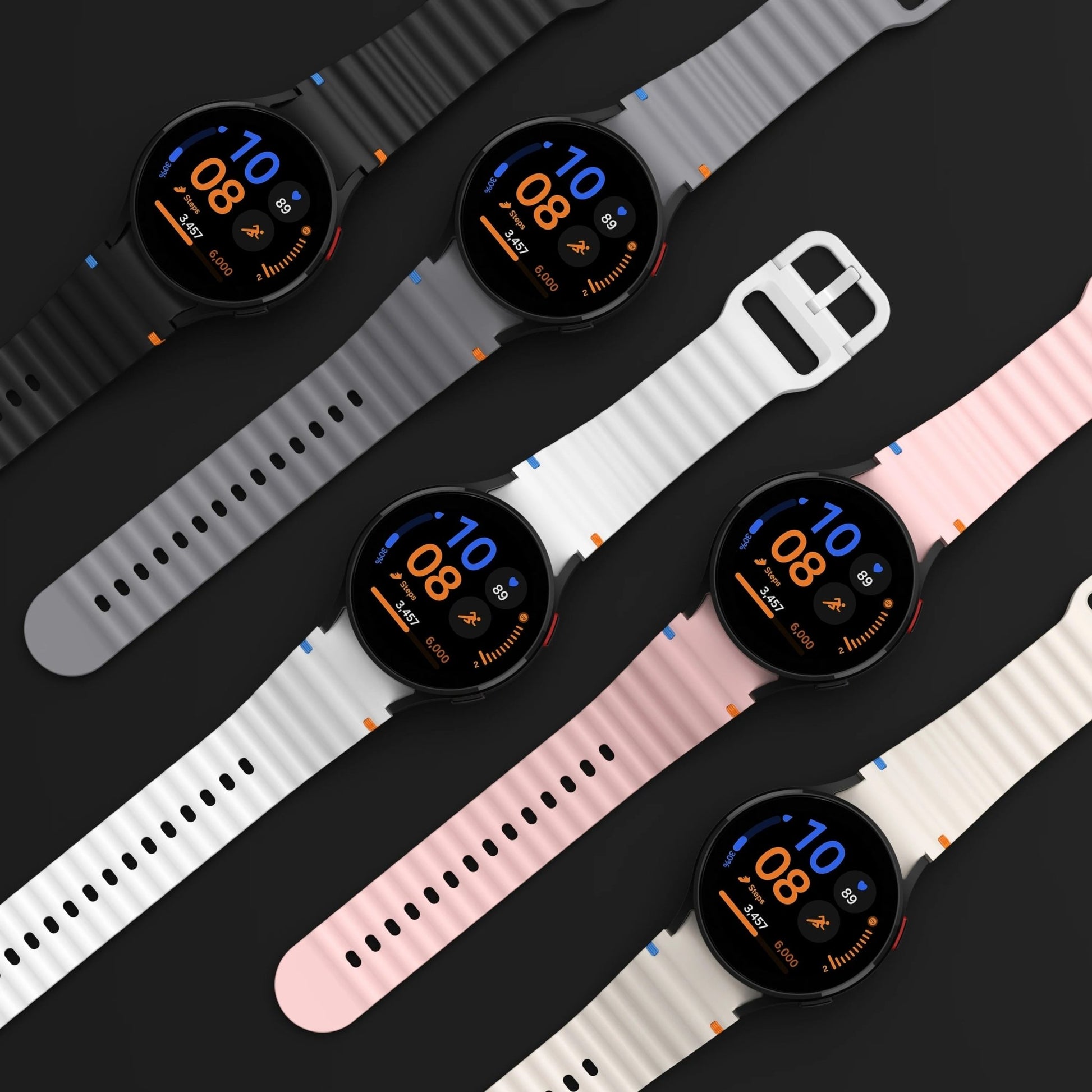 Silicone Sport Band for Samsung Galaxy Watch - MoodPeach