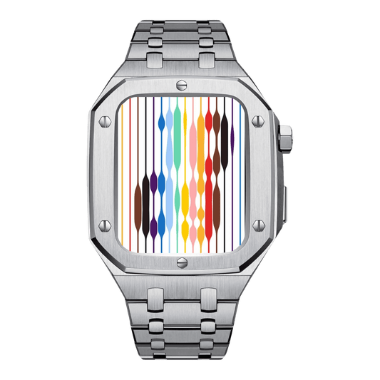 Stainless Steel Case & Band for Apple Watch - MoodPeach
