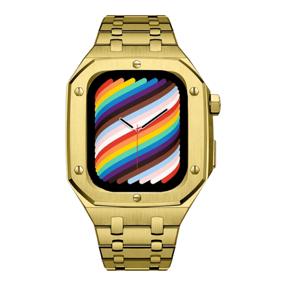 Stainless Steel Case & Band for Apple Watch - MoodPeach