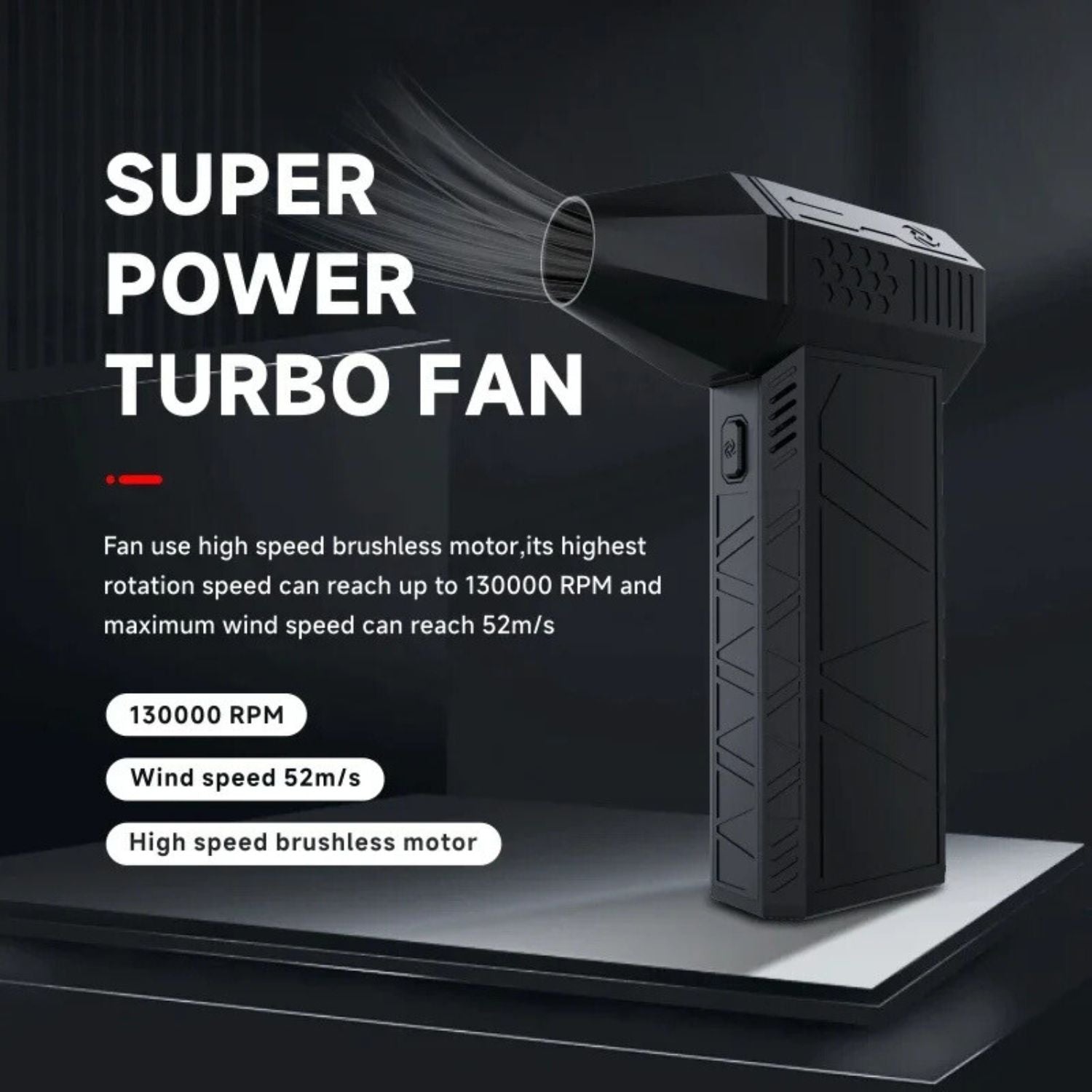 Super Power Turbo Fan - MoodPeach