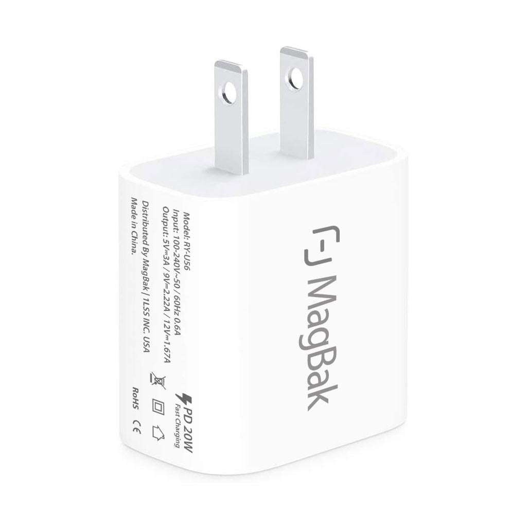 USB - C Charger (20W) - Home US - MoodPeach