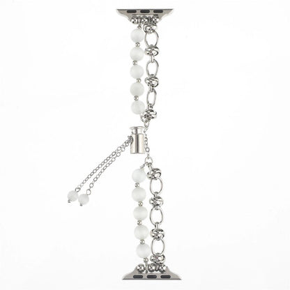 Women's Pearl Essence Bracelet Band for Apple Watch - MoodPeach