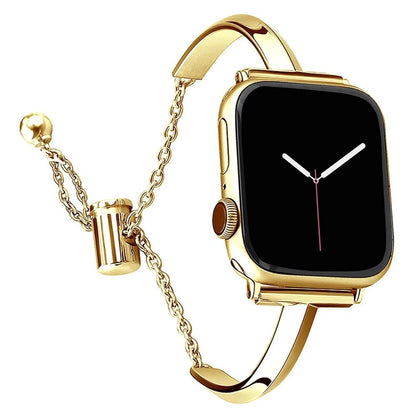 Women's Slim Stainless Steel Link Band for Apple Watch - MoodPeach