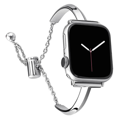 Women's Slim Stainless Steel Link Band for Apple Watch - MoodPeach