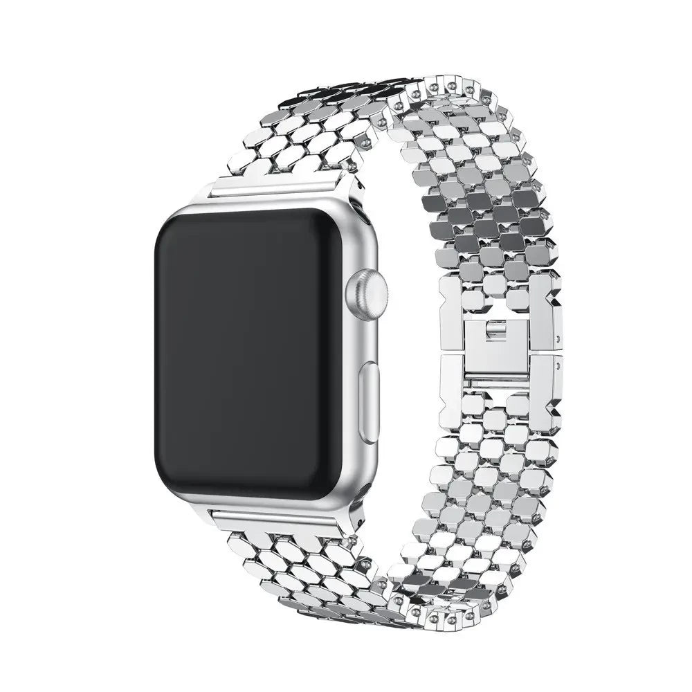 Women's Stainless Steel Elegance Band for Apple Watch - MoodPeach